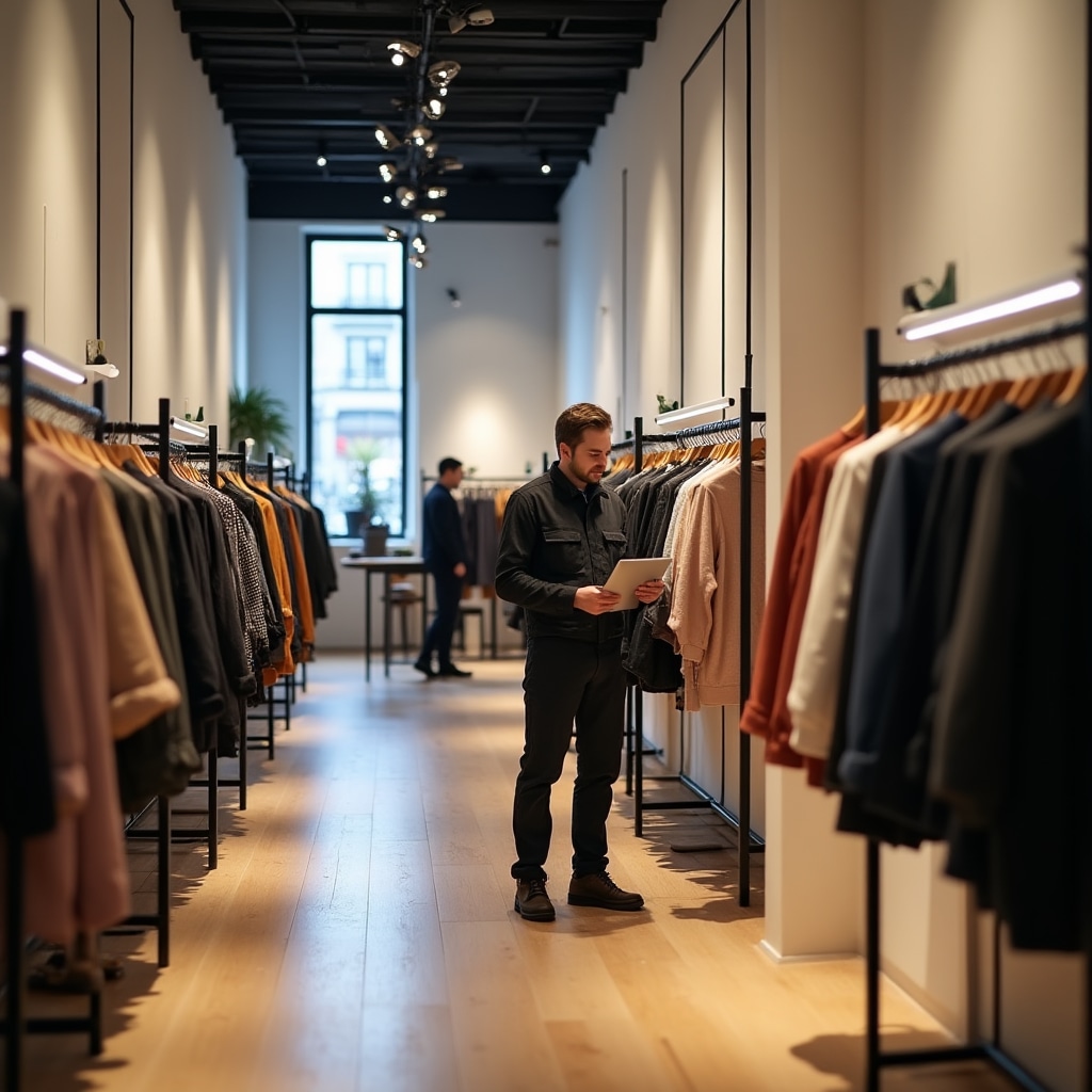 Catena fashion retail ottimizzazione energetica illuminazione